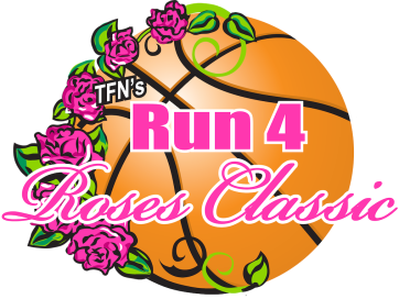 RUN 4 ROSES Pink Logo
